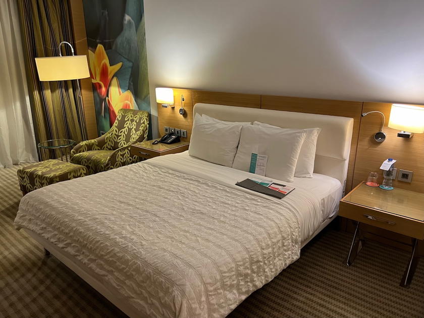 Guest room at Le M&eacute;ridien Cairo Airport, a Marriott Bonvoy hotel