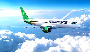 Mexicana Orders Embraer E190-E2 & E195-E2, Plans International Flights