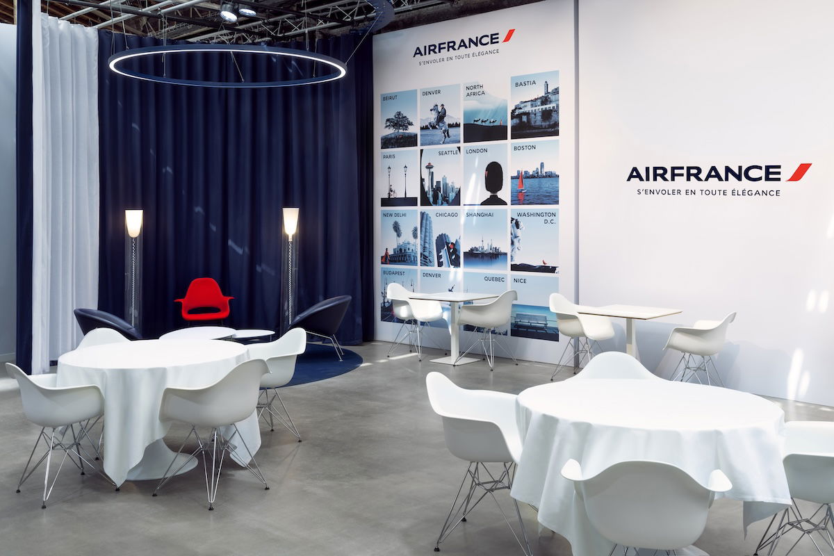Air France’s Pop-Up Restaurant With Airplane Meals For Paris Olympics