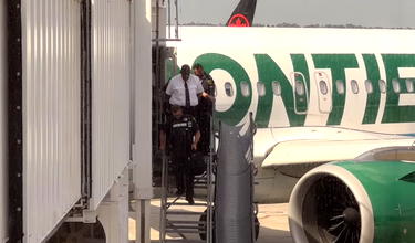 Frontier Airlines Pilot Arrested On Aircraft At Houston Airport