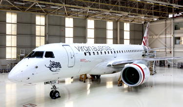 Virgin Australia Adds 100-Seat Embraer E190-E2 To Fleet