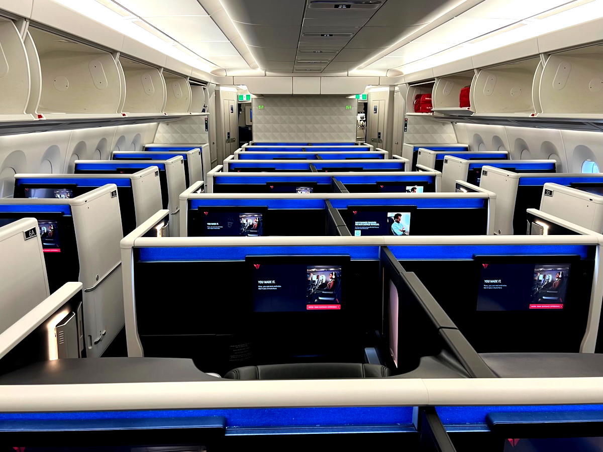 Delta new business class shop