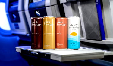 United Airlines Unveils New Canned Wine For Economy, Adds Rose