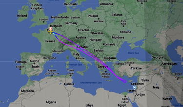 Air France A350 Nearly Reaches Tel Aviv, Then Returns To Paris