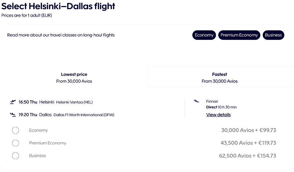Finnair Adds US Flights For Summer 2025, Award Seats Available! One
