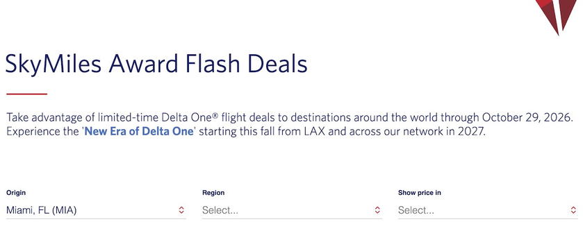 Delta One Business Class Award Sale: These Deals Are Worth A Look!