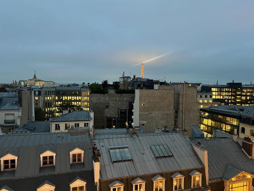 Luxury hotel interior at Le Bristol Paris