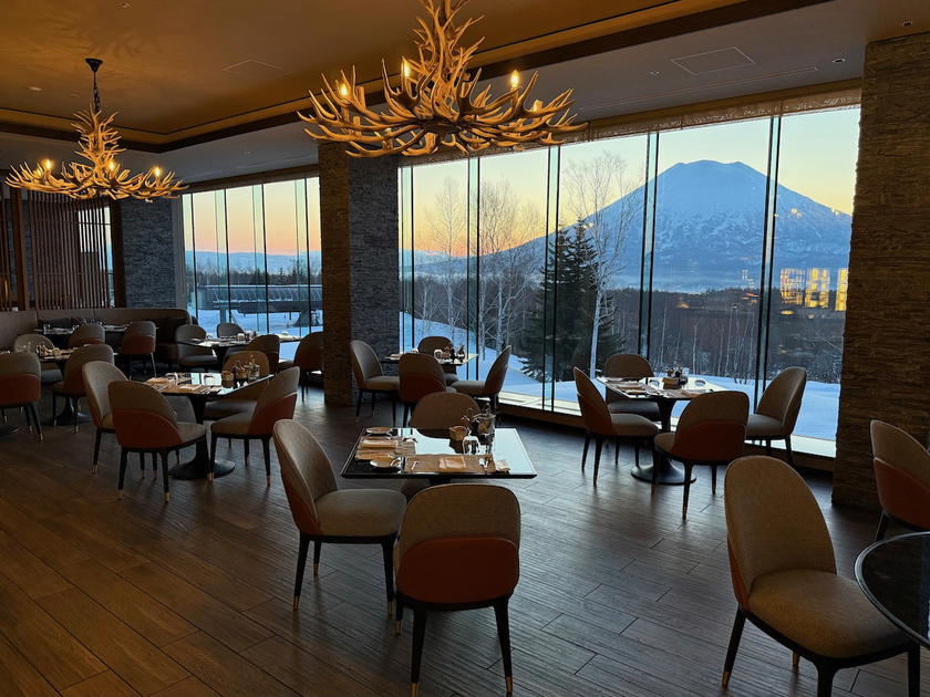 Exterior view of the Ritz-Carlton Reserve resort in Niseko, Japan