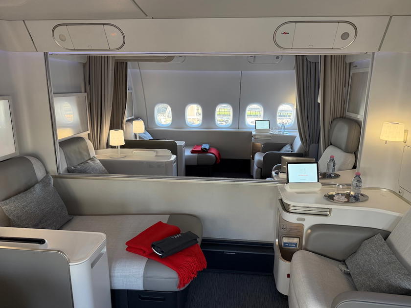 Air France La Premiere first class suite aboard a Boeing 777-300ER