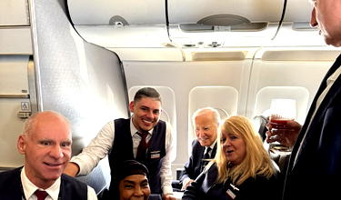 “Woke” American Airlines Bumps First Class Passenger… For Joe Biden