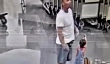 Horrifying: Monster Attacks Toddler At Moscow Airport, Slams Him Into Ground