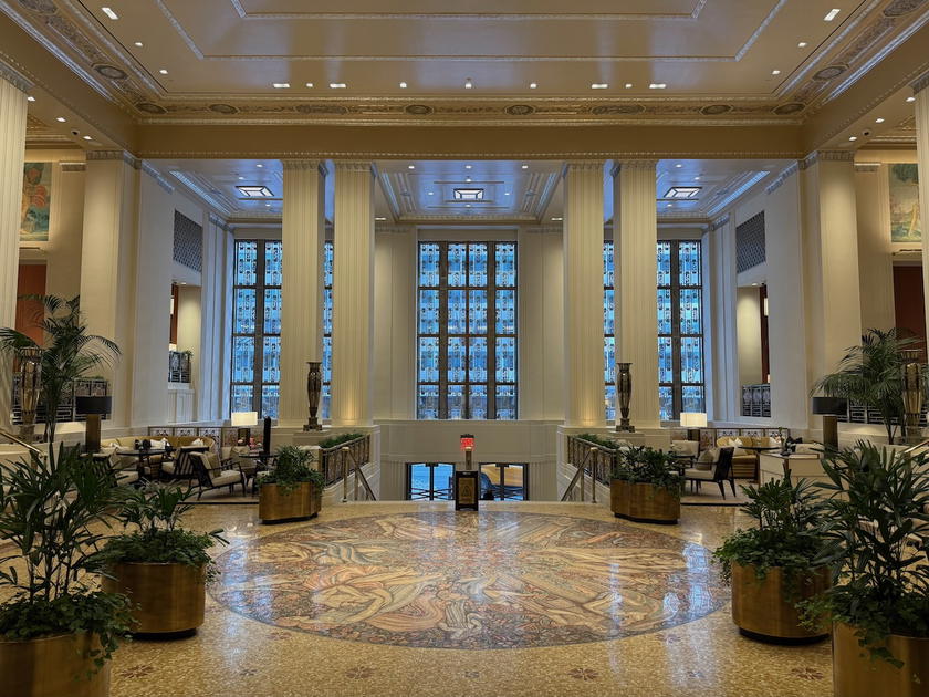 Lobby or lounge area at the Waldorf Astoria New York