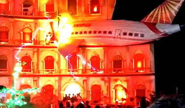 Air India Boeing 787 Crash Recreation At Religious Festival Sparks Outrage
