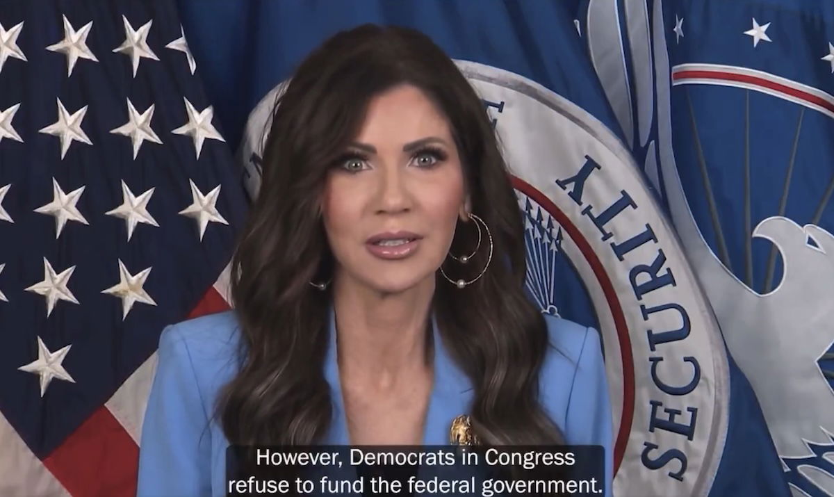 Many Airports Refusing To Present Kristi Noem’s Controversial TSA Video Many Airports Refusing To Present Kristi Noem’s Controversial TSA Video
