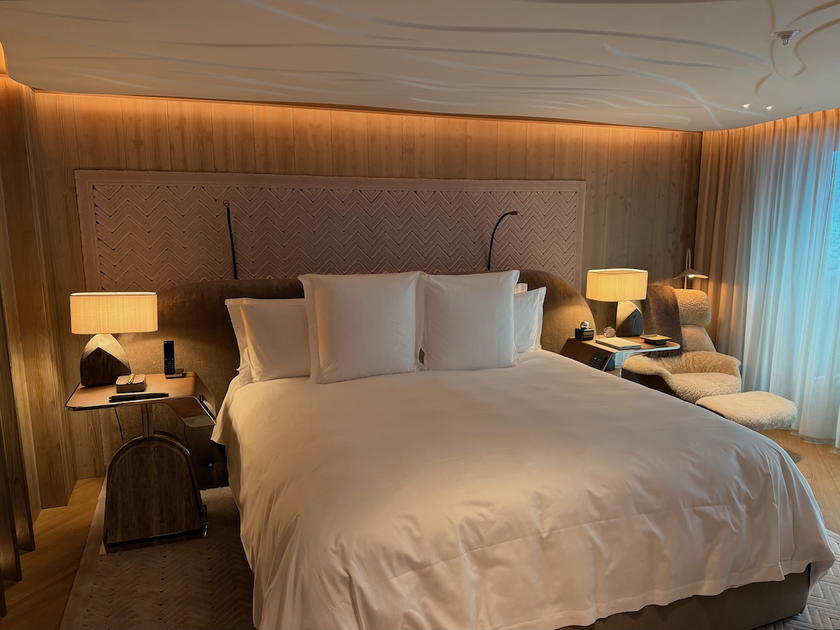 Rosewood Courchevel hotel, bookable through Capital One Business Travel for 5x miles