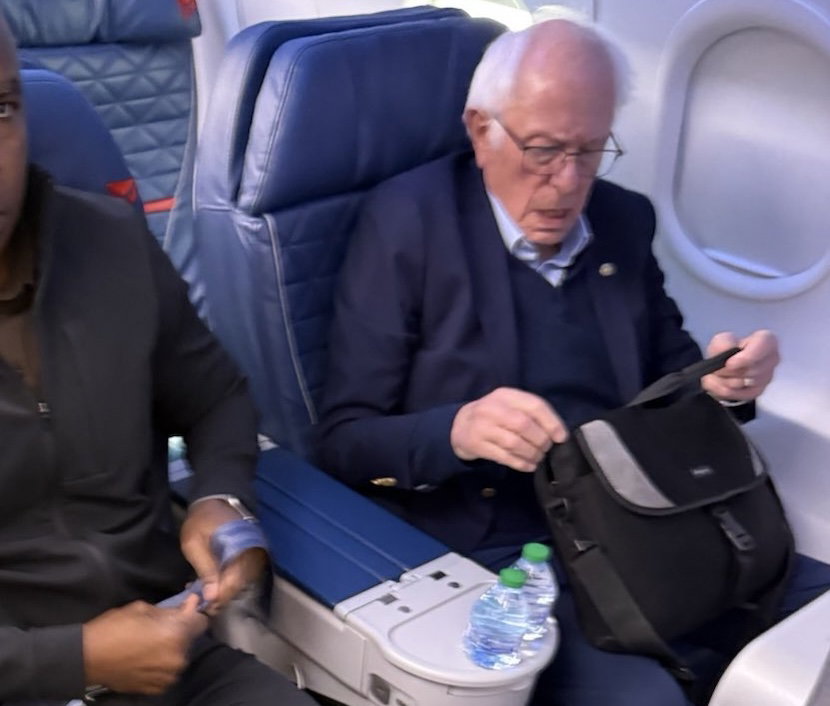 Socialist Bernie Sanders Flies Delta First Class: Is That Controversial? Socialist Bernie Sanders Flies Delta First Class: Is That Controversial?