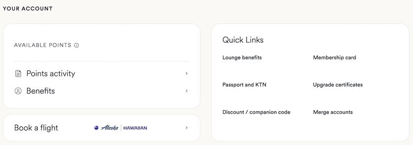 Discount and companion code section in the Atmos Rewards account wallet
