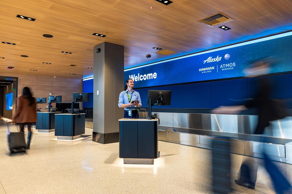 Alaska Airlines Opens Swanky Titanium & Suite Check-In, Private Security Access