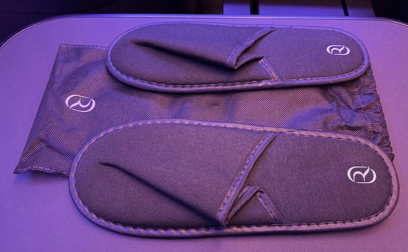 Riyadh Air business class slippers