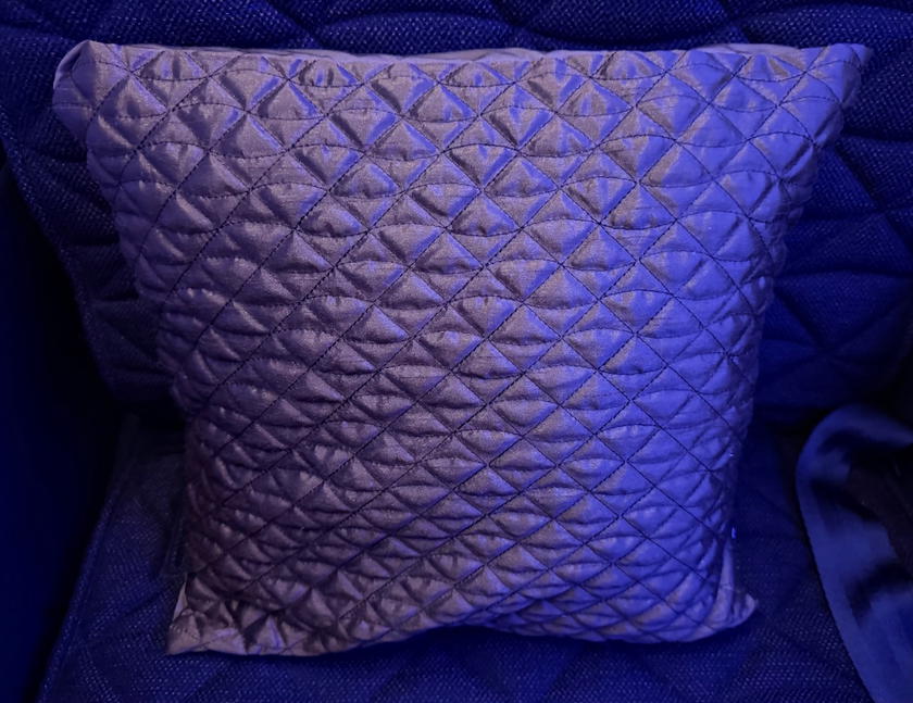 Riyadh Air business class pillow
