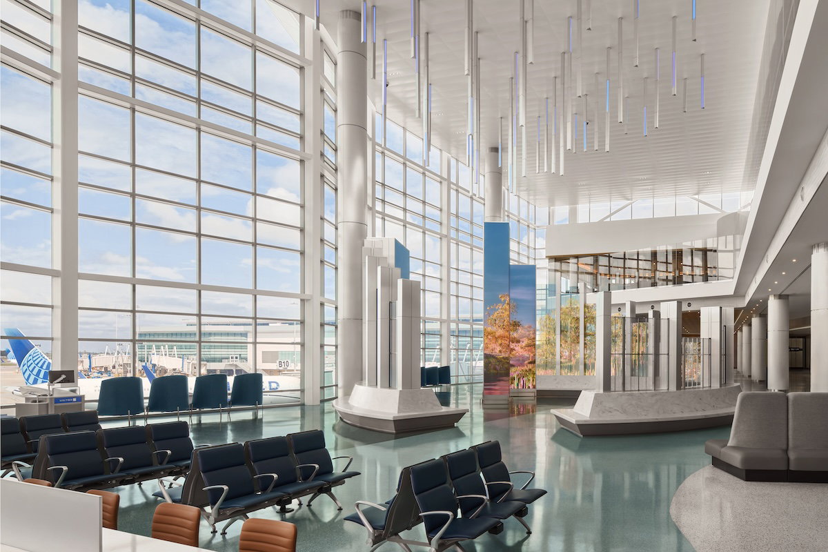 New Terminal B North Concourse at Houston George Bush Intercontinental Airport