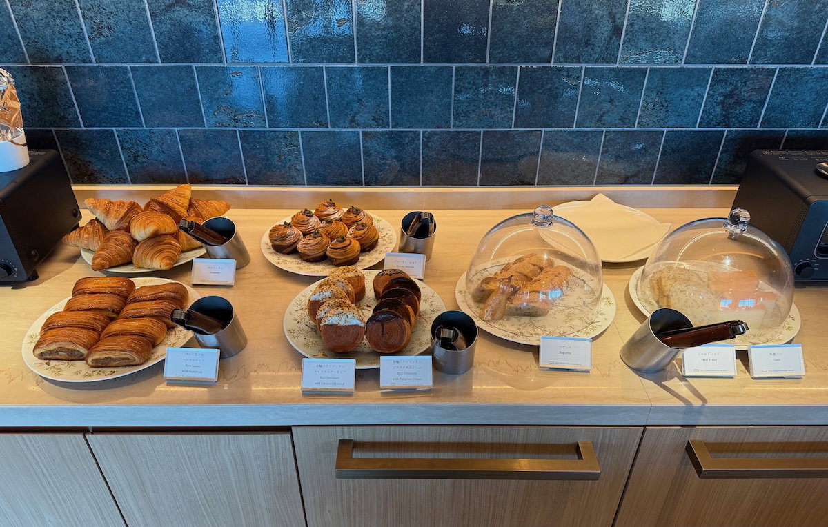 Breakfast buffet spread in the Specialty Salon