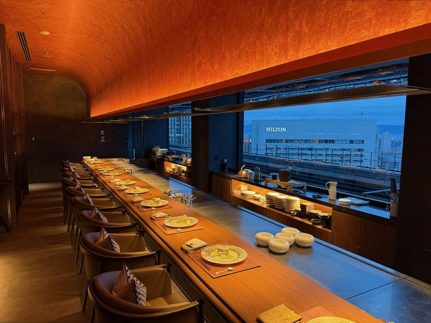 Interior of the Osaka Station Hotel, a Marriott Autograph Collection property