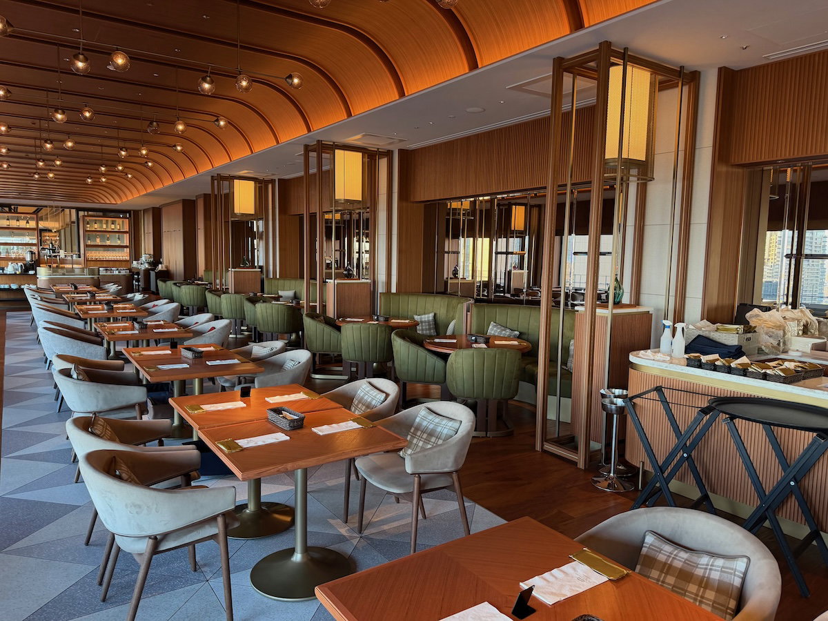 Another section of the Moment Grill & Dining restaurant at Osaka Station Hotel