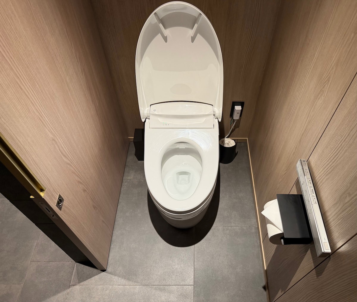 Bidet-style toilet in its own separate room at Osaka Station Hotel