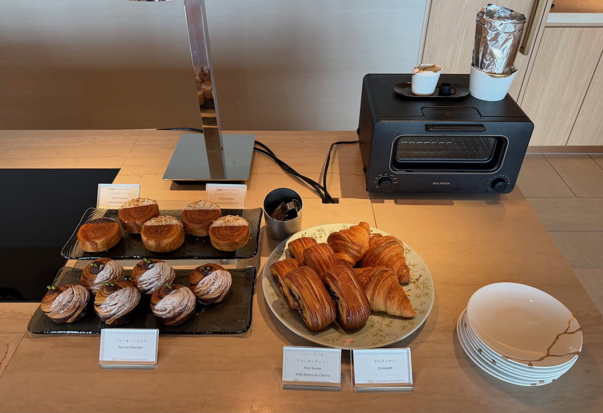 Finger sandwiches on display at the Specialty Salon afternoon tea