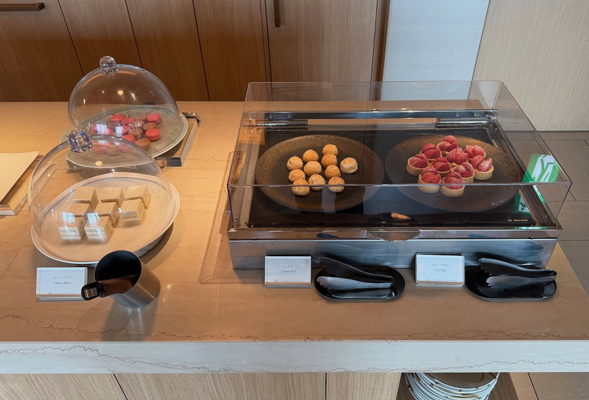 Tarts and chocolates at the Specialty Salon afternoon tea