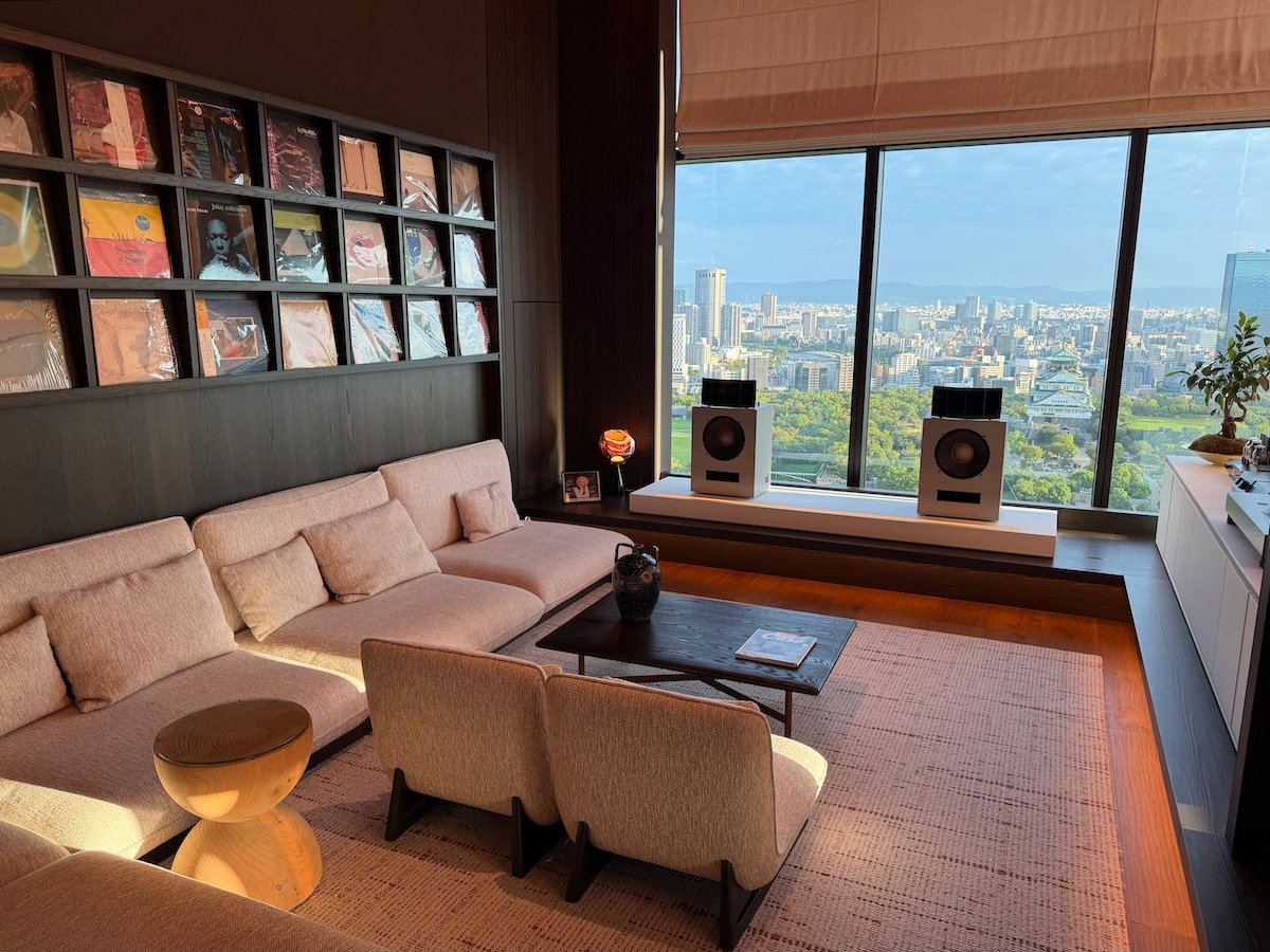 The Listening Room by OJAS, a sound meditation space at Patina Osaka
