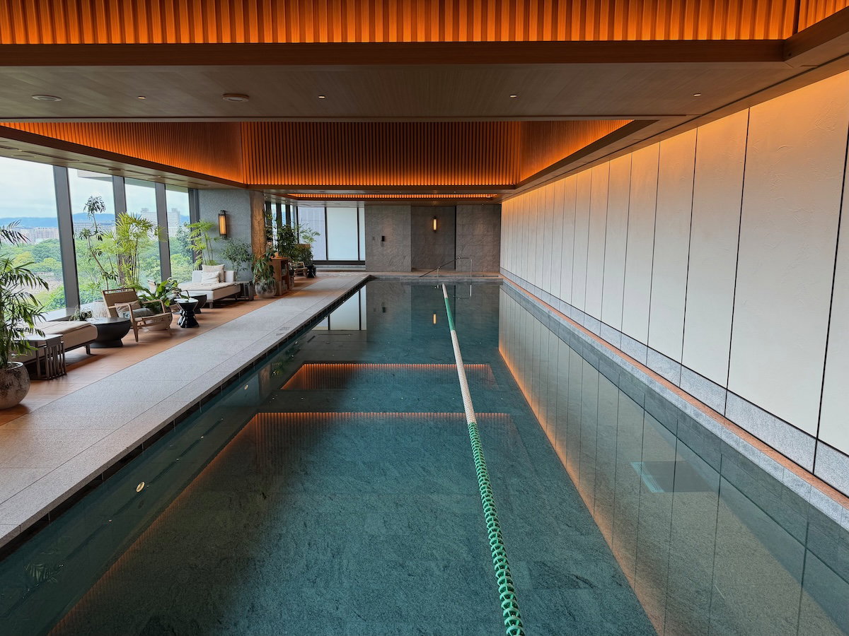 Patina Osaka indoor pool seen from another angle