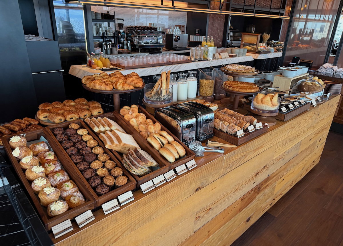 Cold cuts and cheese at the Patina Osaka breakfast buffet