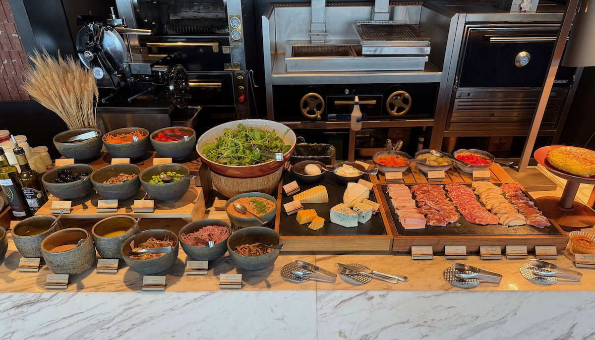 Fresh fruit and yogurt options at the Patina Osaka breakfast buffet