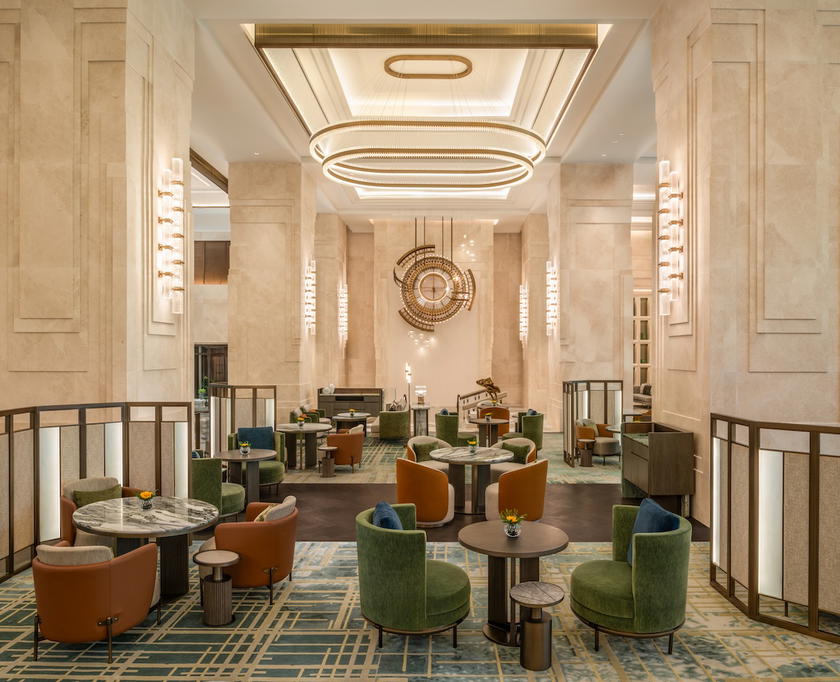 Peacock Alley bar at the Waldorf Astoria Kuala Lumpur