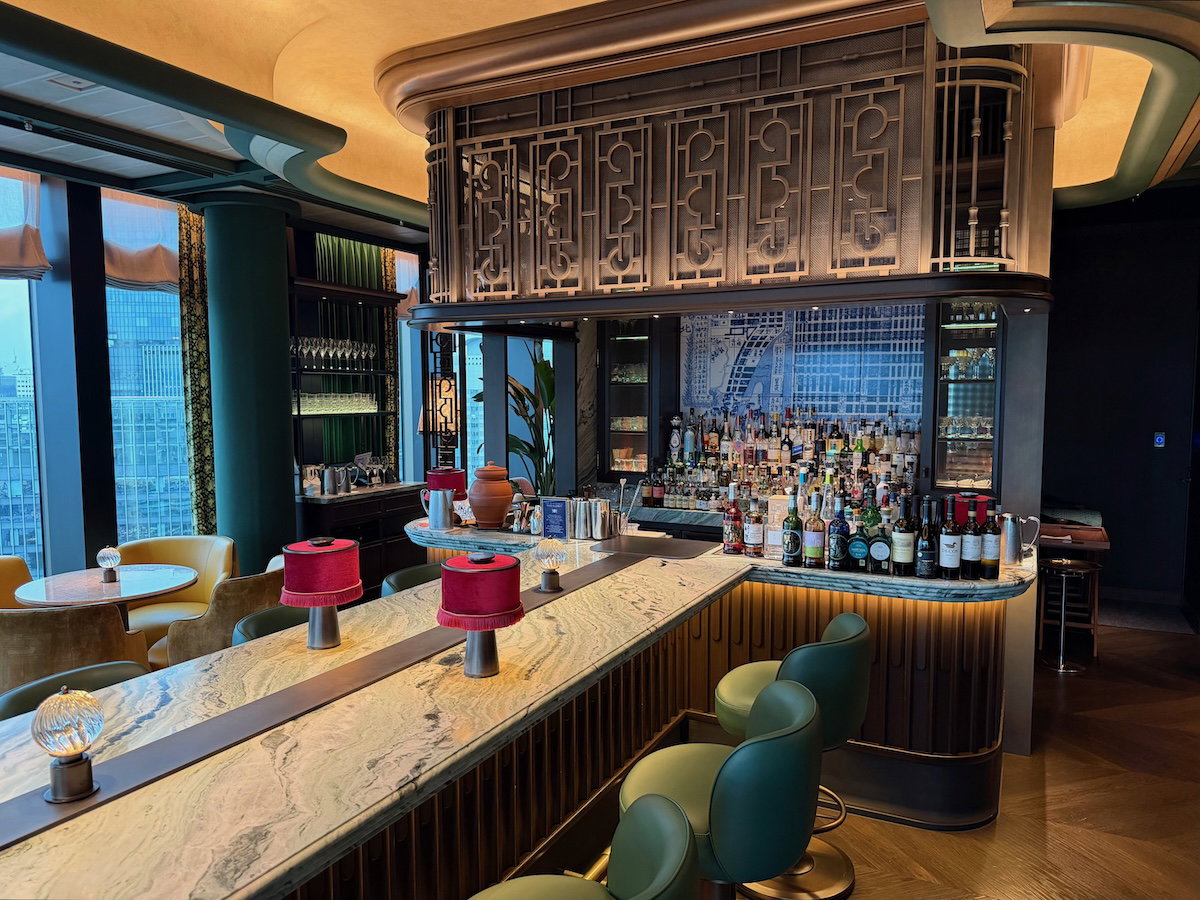 Themed interior of Canes & Tales, the speakeasy bar at the Waldorf Astoria Osaka