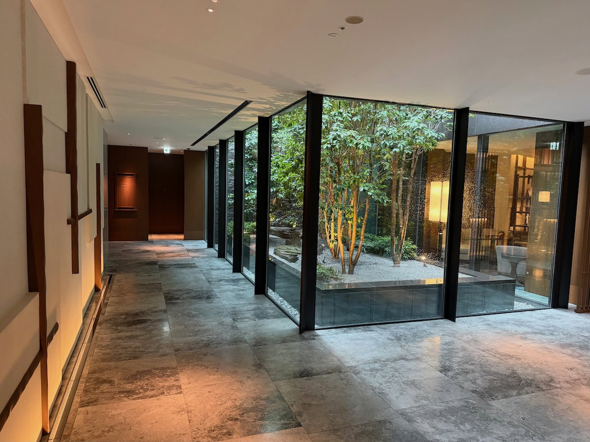 Lobby level space at the Waldorf Astoria Osaka