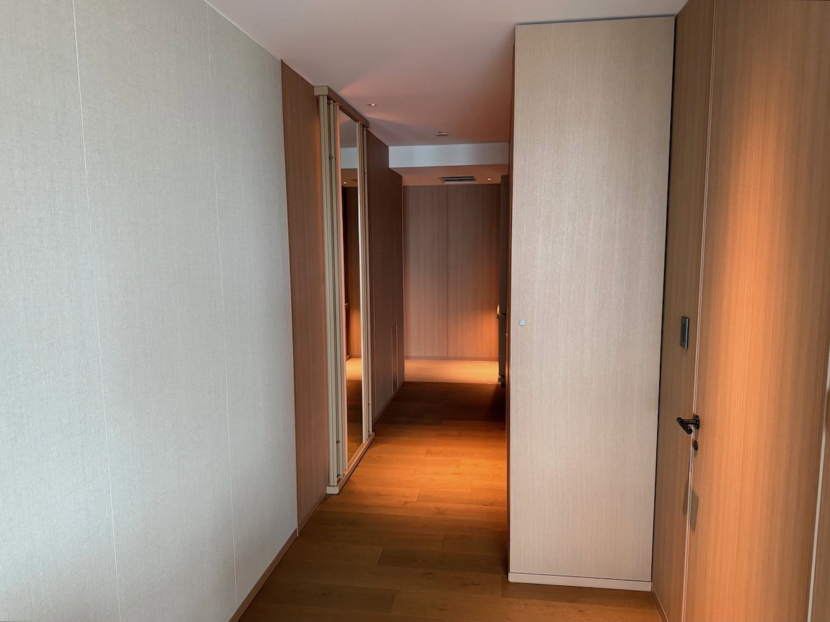 Entryway of the suite at the Waldorf Astoria Osaka