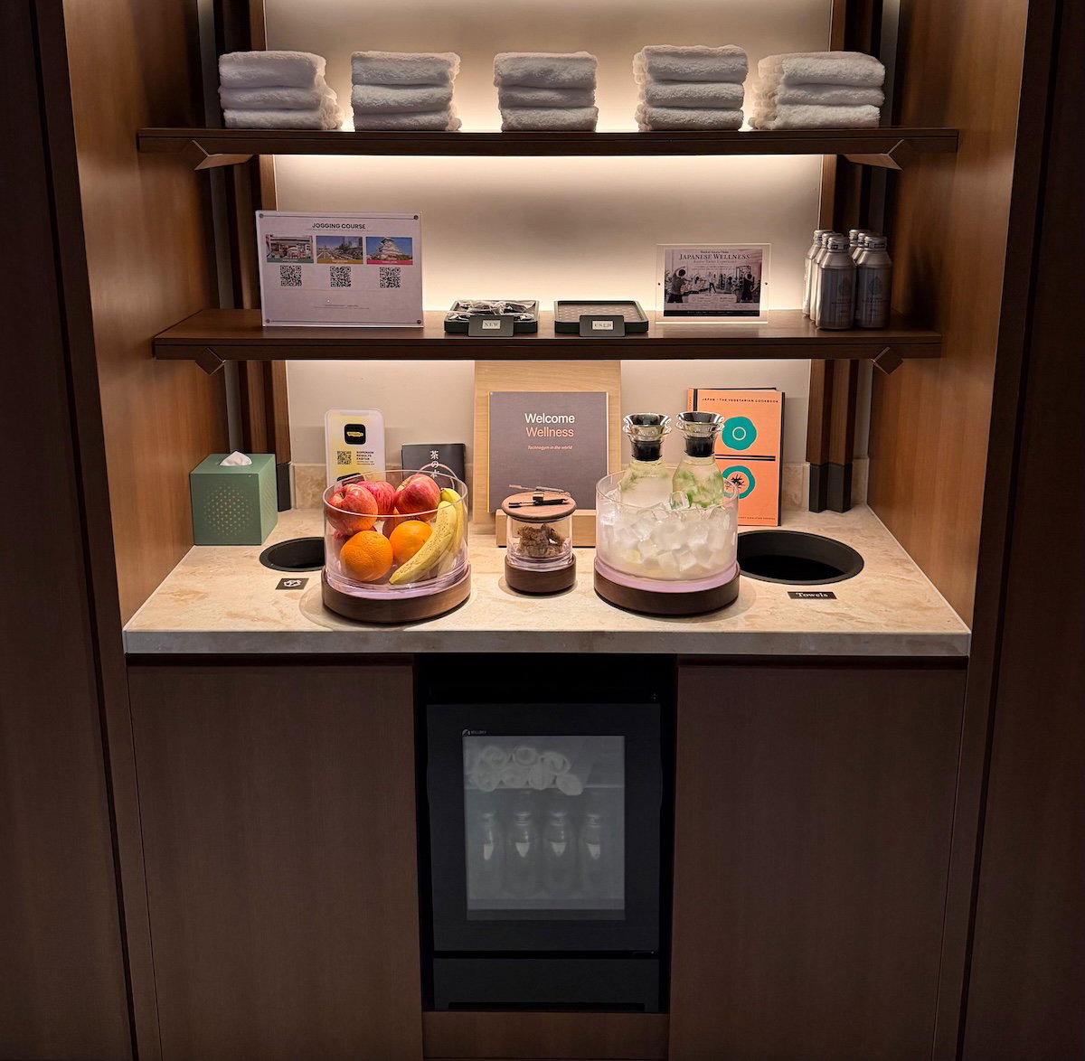 Another view of the Waldorf Astoria Osaka gym